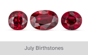 July Ruby Birthstones