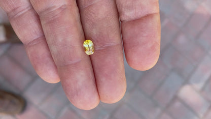 Loose Oval Yellow Sapphire