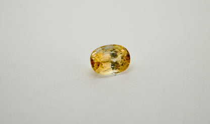 Loose Oval Yellow Sapphire